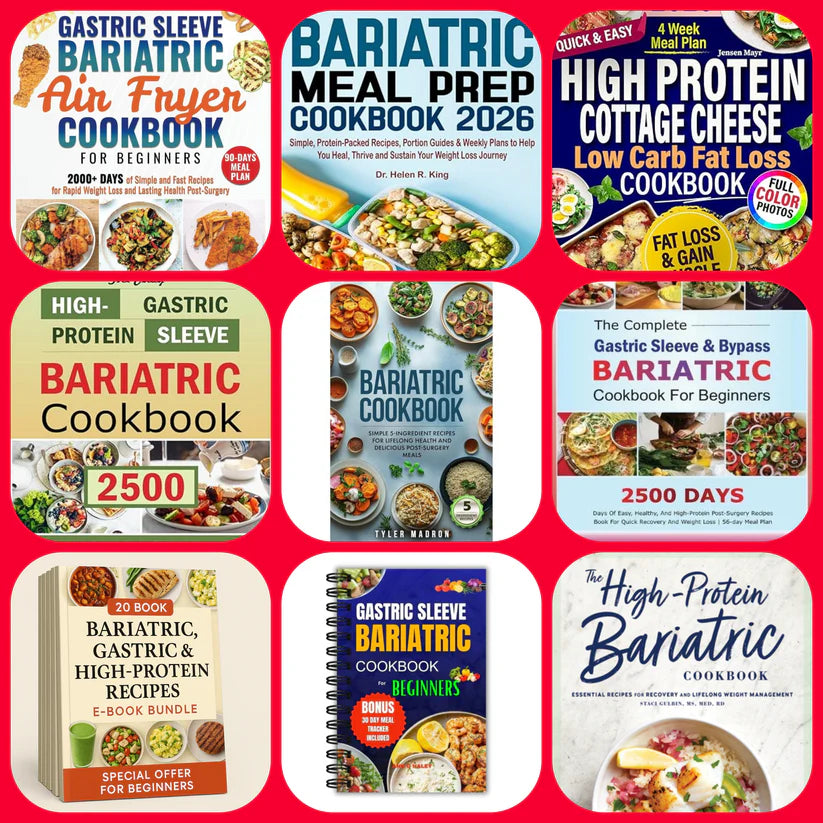 Bariatric and Gastric Cookbooks Bundle 2026 (Specai Offers For Beginers)
